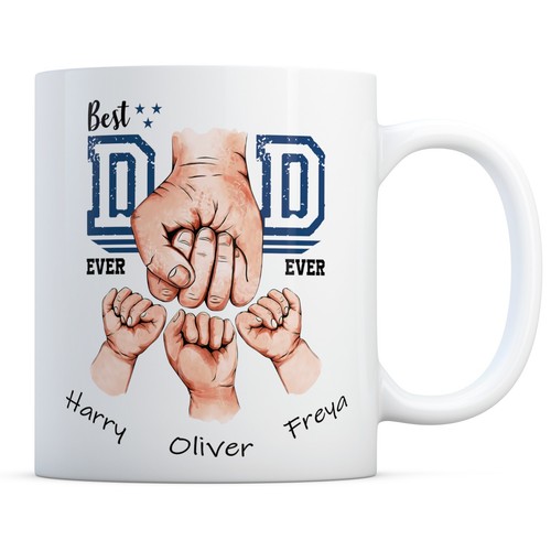 Best dad ever - dad, personalised