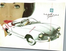 Picture Postcard__VW VOLKSWAGEN KARMANN GHIA, BLANK REVERSE
