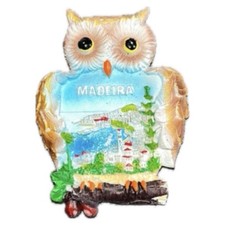 Madeira Portugal Owl Fridge