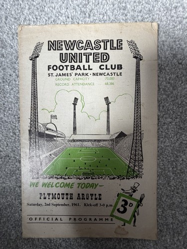 Newcastle united programmes - newcastle,