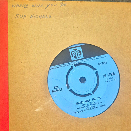 Sue nichols where will - where, you