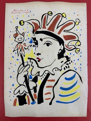 Pablo picasso drawing paper - pablo,