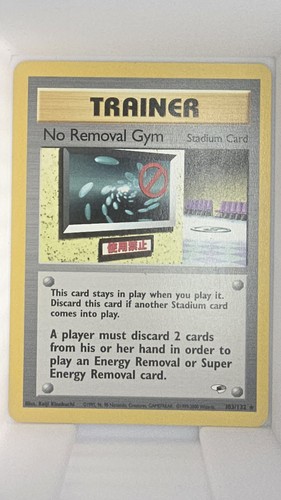 Pokémon tcg removal - pokémon, gym