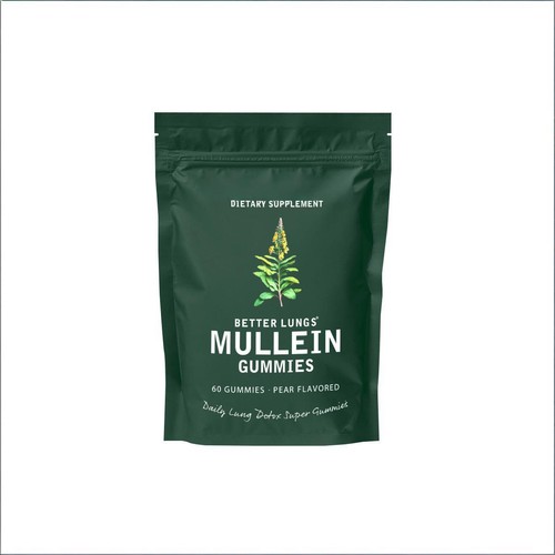 Mullein leaf gummy - leaf, respiratory