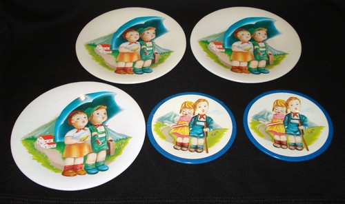 Vintage tin litho hummel - 5,