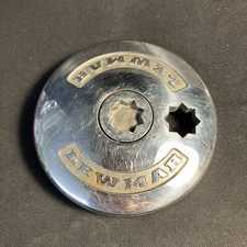 Lewmar Winch Part No 66200320 & 66200319. Pre Owned. Chromed Finish.marine Item.