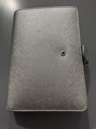 Filofax leather silver - filofax,