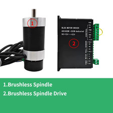 48V 500W Brushless DC Spindle