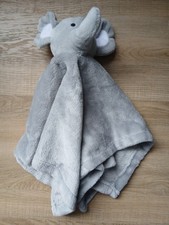 Pure Baby Grey Elephant Baby Comforter Soother NWOT