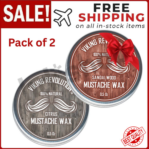 Mustache wax pack beard - wax,