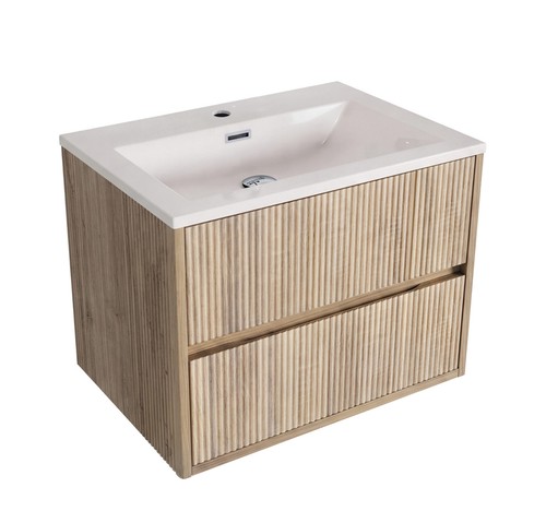 Nerano ribbed 600mm wall - wall, hung