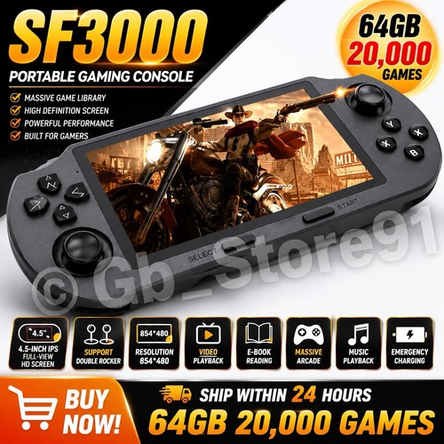 Sf3000 retro game handheld - game,