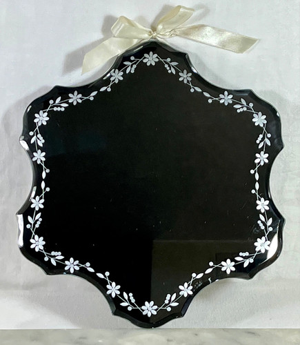 Vintage venetian style - style, etched