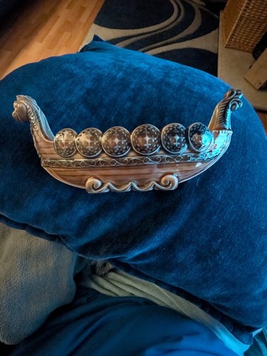 Vintage wade viking - viking, longboat