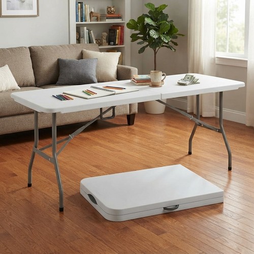 Stylish 6ft folding table with - stylish,