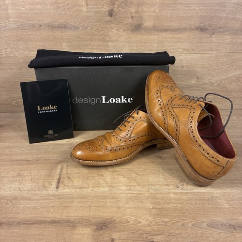 Loake fearnley tan - fearnley, brogue
