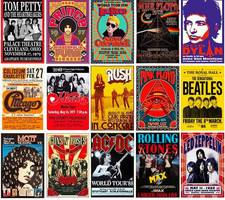 Music Metal Signs Plaque Man