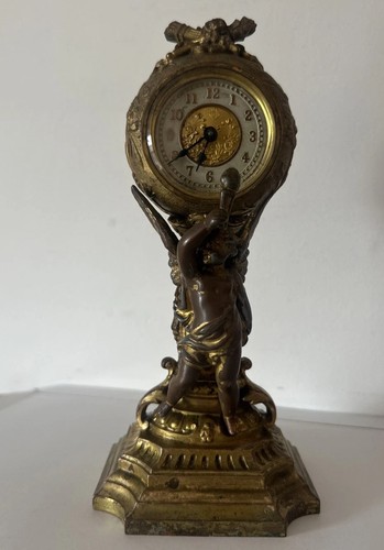 Antique ansonia gilt victorian - antique,