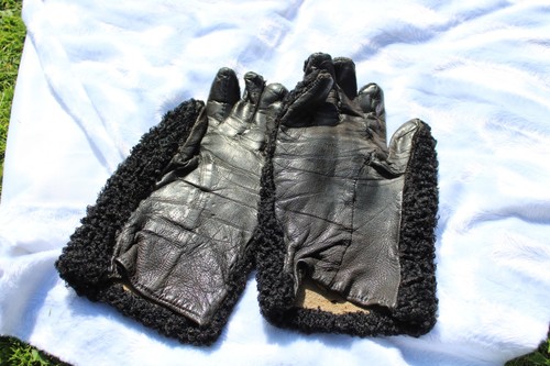Fownes size vintage black - fownes, 7