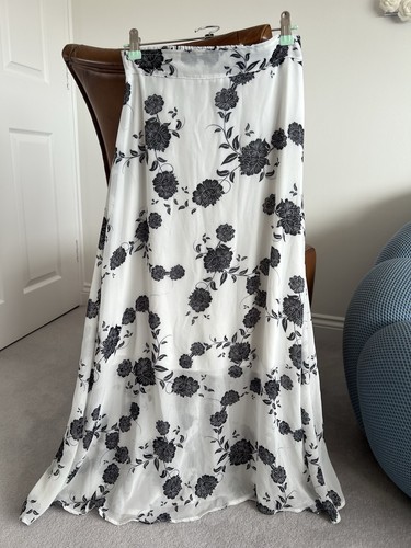 Women chiffon maxi skirt - chiffon,
