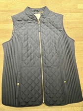 Joules Minx Navy Light Padded Quilted Gilet XXL Plus Size 18-20