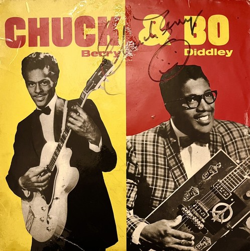 Chuck berry diddley signed - berry,