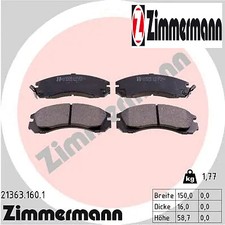 FRONT BRAKE PADS SET