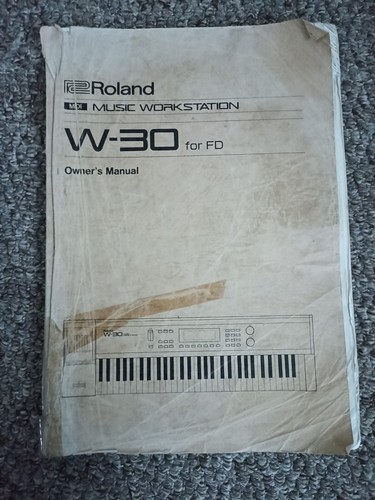 Roland sampling - roland, w-30