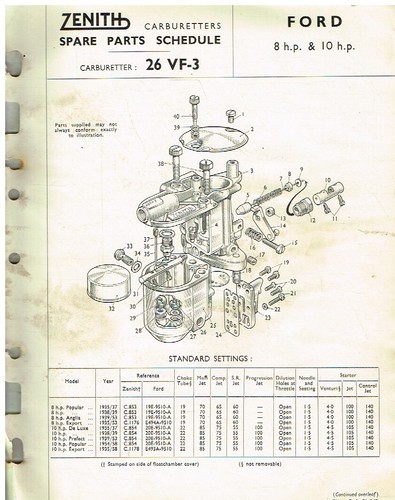 Ford 8hp e04a e493a 10hp - 7y,