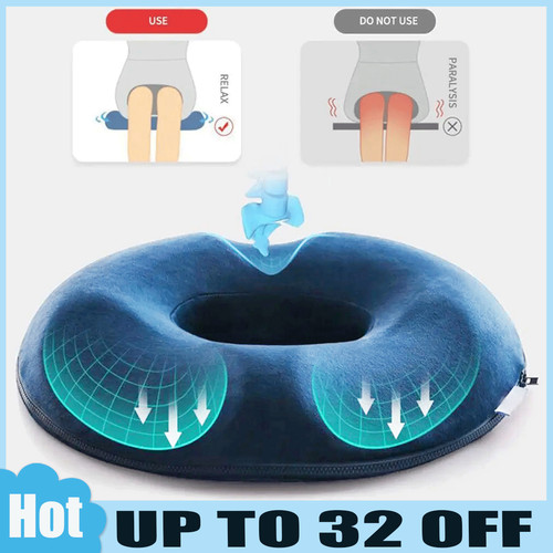 Donut cushion memory foam - donut,