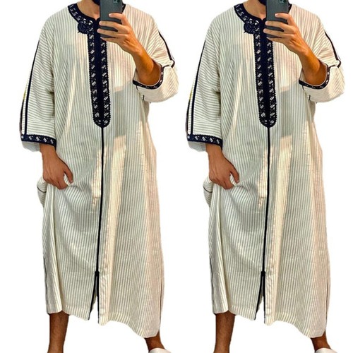Mens striped muslim - mens, shirt