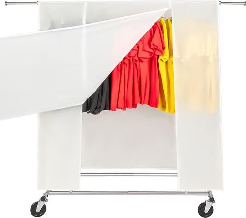 Clothes rail cover - clothes, peva