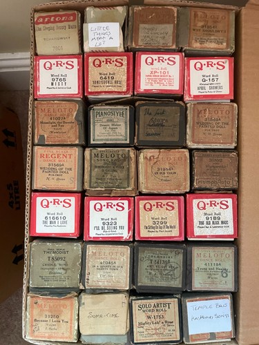 Note pianola rolls great - 88, a