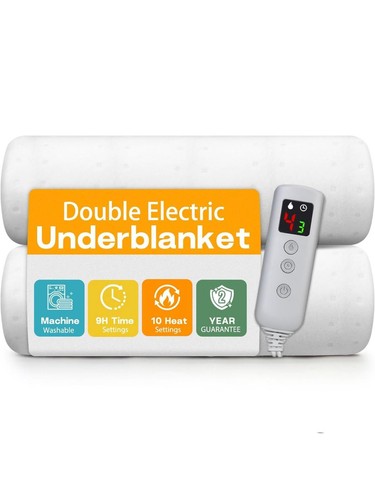 Electric underblanket double - electric,