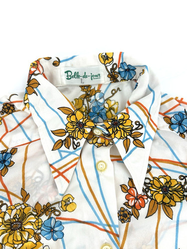 1970s vintage blouse dagger - blouse,