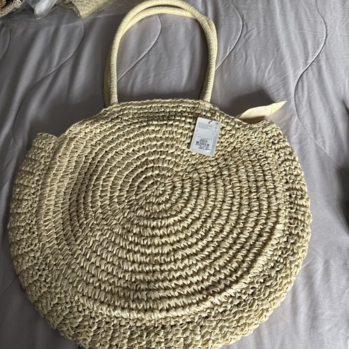 Bnwt primark raffia straw - raffia,