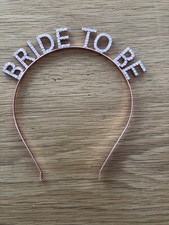 Bride To Be Tiara Rhinestone