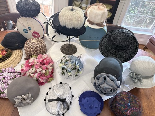 Vintage ladies hat - ladies, lot