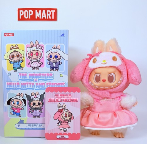 Popmart labubu sanrio vinyl - sanrio,