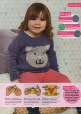 CAT’S WHISKERS JUMPER - Knitting Pattern - LANA GATTO SUOER SOFT DK