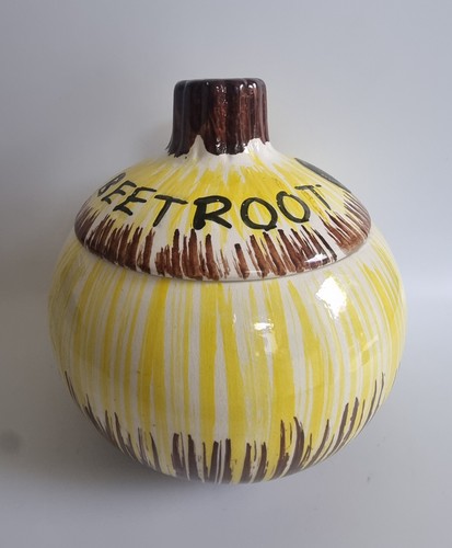 Vintage barn pottery onion - barn,