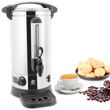 SUPERLEX Stainless Tea Urn 10L Commercial Electric Catering Hot Water Boiler