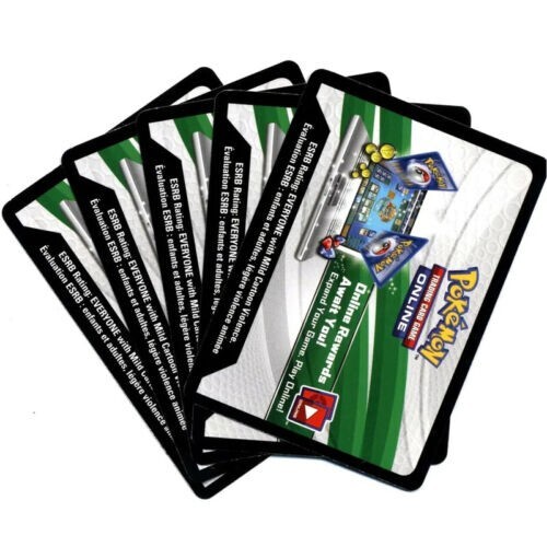 Pokemon code cards - pokemon, unused