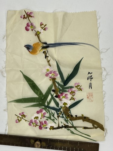 Stunning vintage chinese silk - stunning,