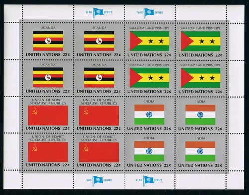 United nations stamps flag - stamps,