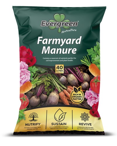 Evergreen farm yard manure 40l - evergreen,