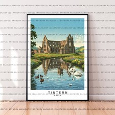 Tintern Abbey Wales Unframed