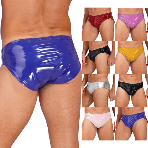 Mens wetlook patent leather - mens,