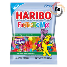 6x Bags Haribo Funtastic Mix