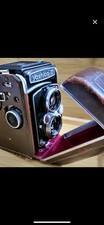 Yashica -D Twin Reflex Camera 80mm Lens with Case Excellent Condition